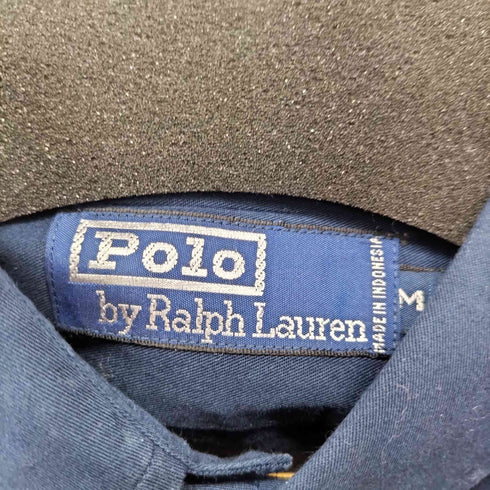ポロバイラルフローレン Polo by RALPH LAUREN スモールポニー刺繍ボタンダウンL/Sシャツ メンズ import:M