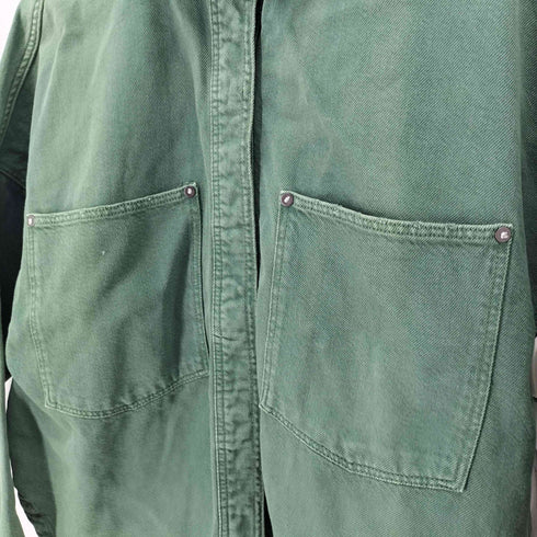 ザラ ZARA オーバーサイズ デニムシャツ レディース import:M