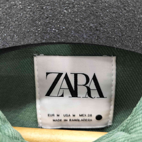 ザラ ZARA オーバーサイズ デニムシャツ レディース import:M