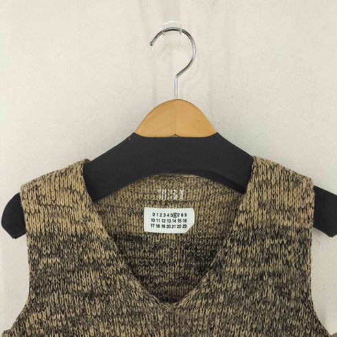 マルタンマルジェラ Martin Margiela 04AW ここのえ期 6 イタリア製 グラデーション ウールニットベスト レディース import:M
