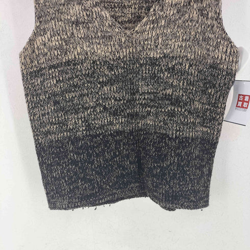 マルタンマルジェラ Martin Margiela 04AW ここのえ期 6 イタリア製 グラデーション ウールニットベスト レディース import:M
