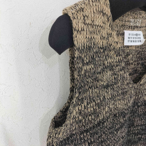 マルタンマルジェラ Martin Margiela 04AW ここのえ期 6 イタリア製 グラデーション ウールニットベスト レディース import:M