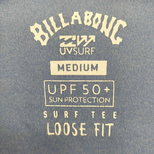 ビラボン BILLABONG 20SS ロゴプリント UPF50 LOOSE FIT ポリエステル クルーネック Tシャツ 水陸両用 メンズ JPN:M