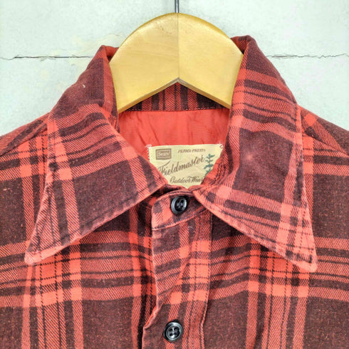 シアーズ Sears 70-80s 裏地キルティングネルシャツ メンズ