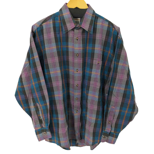 ロンドンフォグ LONDON FOG ワンポケットL/Sチェックシャツ メンズ import:L