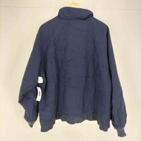ランズエンド LANDS END 90s- USA製 企業ロゴ刺繍裏地フリースナイロンジャケット メンズ JPN:XL