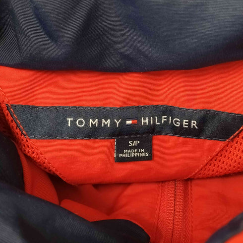 トミーヒルフィガー TOMMY HILFIGER ロゴ刺繍ナイロンパッカブルジャケット メンズ JPN:S