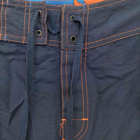 クイックシルバー Quiksilver 00s Y2K ステッチ ナイロンサーフショーツ メンズ 30