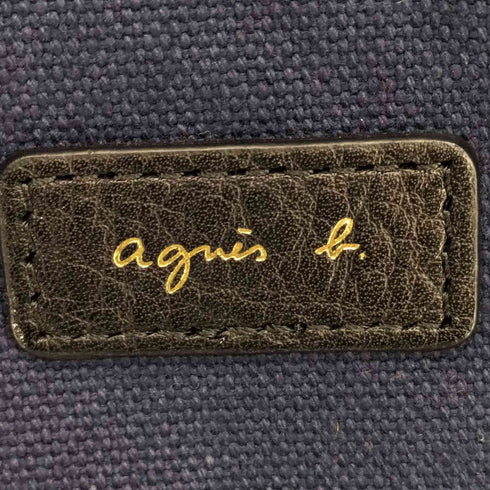 アニエスベー agnes b. 牛革 2wayトートバッグ レディース