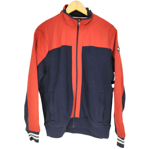 トミーヒルフィガー TOMMY HILFIGER 裏地フリースナイロン切替スタンドカラージャケット メンズ JPN:L