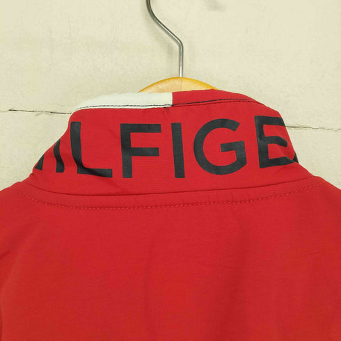 トミーヒルフィガー TOMMY HILFIGER 裏地フリースナイロン切替スタンドカラージャケット メンズ JPN:L