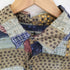 ロバートストック ROBERT STOCK 総柄 パッチワーク S/S シルク シャツ メンズ import:XL