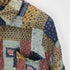 ロバートストック ROBERT STOCK 総柄 パッチワーク S/S シルク シャツ メンズ import:XL