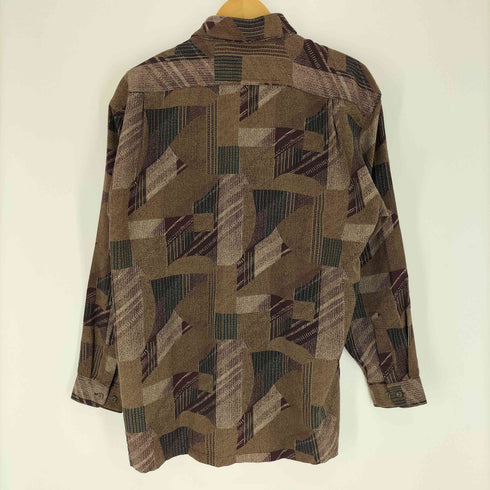 club jurdain 総柄 L/S ポリ シャツ メンズ JPN:L