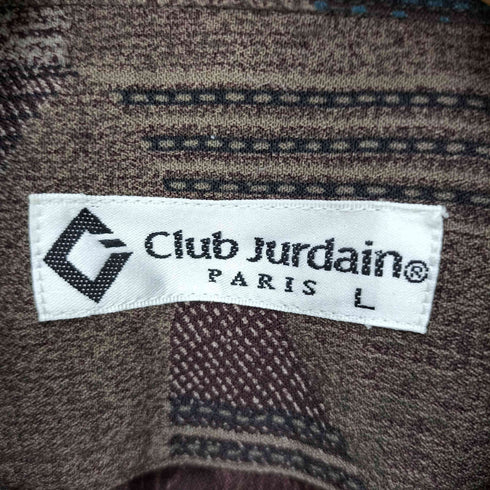 club jurdain 総柄 L/S ポリ シャツ メンズ JPN:L