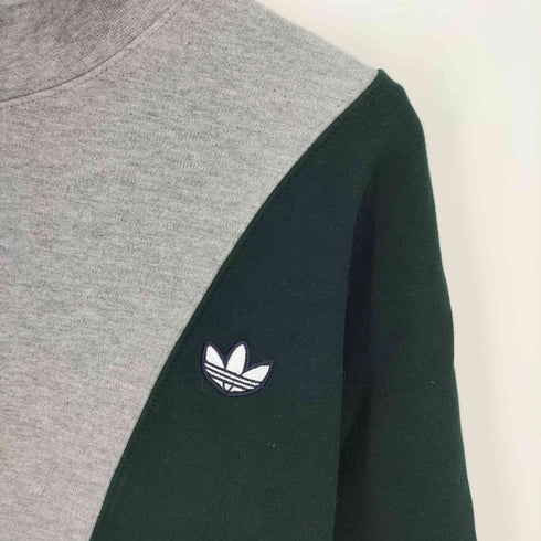アディダスオリジナルス adidas Originals トレフォイル ロゴ 刺繍 クレイジーパターン タートルネック スウェット メンズ JPN:L