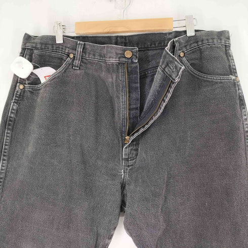 ラングラー Wrangler ブラックデニムパンツ メンズ 40×34