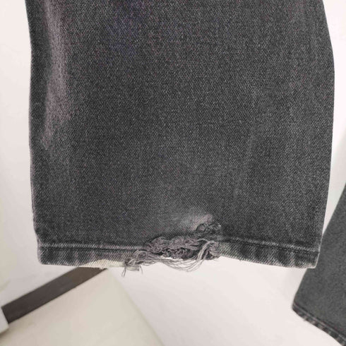 ラングラー Wrangler ブラックデニムパンツ メンズ 40×34
