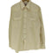 ラングラー Wrangler 70S USA製 PERMANENT PRESS LONG TAILS 襟芯 総柄 織り スナップボタン ウエスタン シャツ メンズ 17-35
