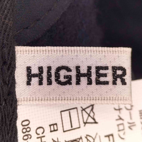 HIGHER ウールメルトンキャップ メンズ FREE