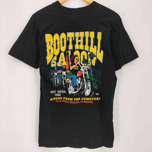 フルーツオブザルーム FRUIT OF THE LOOM 90s BOOTHILL USA製 バックプリント ポケットTシャツ メンズ import:M