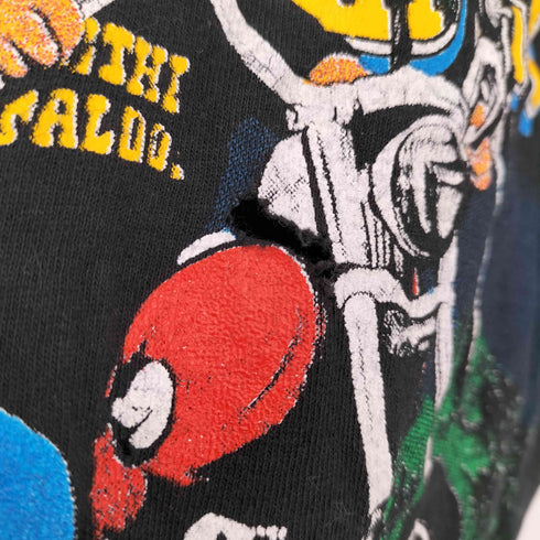 フルーツオブザルーム FRUIT OF THE LOOM 90s BOOTHILL USA製 バックプリント ポケットTシャツ メンズ import:M