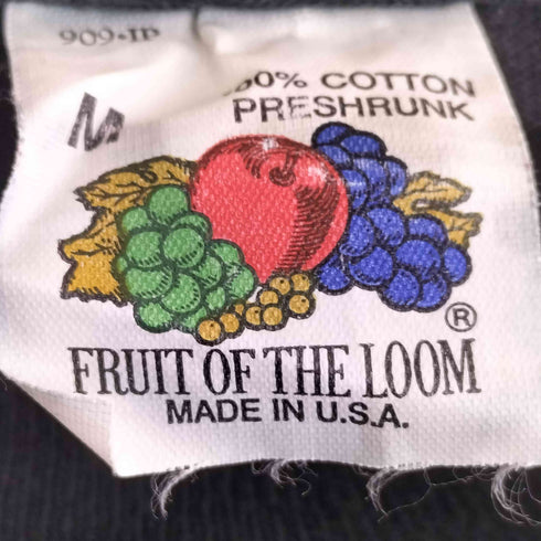 フルーツオブザルーム FRUIT OF THE LOOM 90s BOOTHILL USA製 バックプリント ポケットTシャツ メンズ import:M