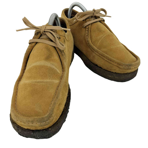 Padmore & Barnes ポルトガル製 クレープソール モカシンシューズ ワラビー メンズ 7
