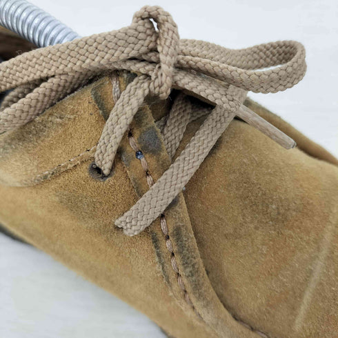 Padmore & Barnes ポルトガル製 クレープソール モカシンシューズ ワラビー メンズ 7