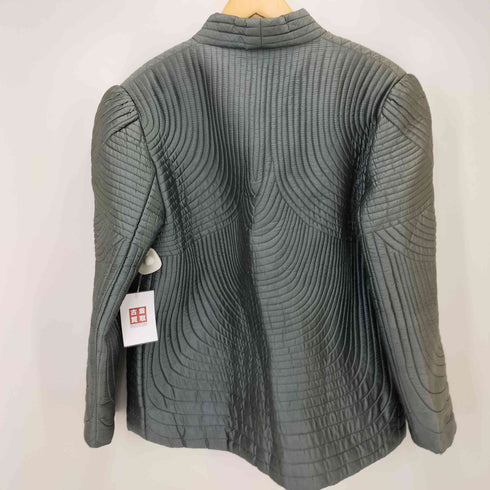 サヴィルロウ SAVILE ROW ノーカラー シンメトリーデザイン ボタンレス ジャケット ガウンジャケット メンズ