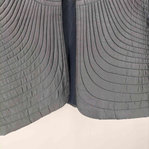 サヴィルロウ SAVILE ROW ノーカラー シンメトリーデザイン ボタンレス ジャケット ガウンジャケット メンズ