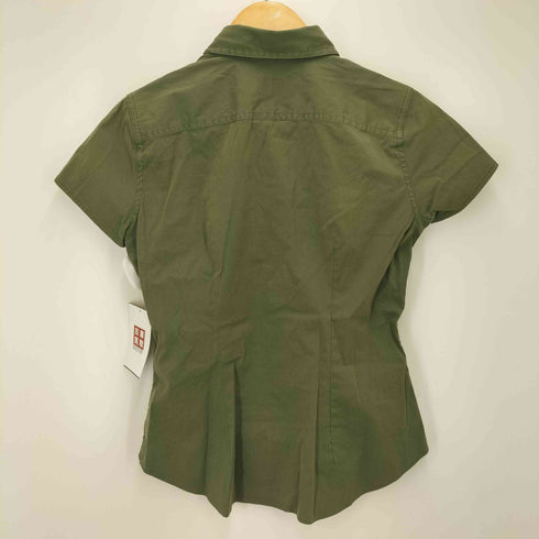 ポロラルフローレン POLO RALPH LAUREN 2ポケット フラップポケット コットン 半袖 シャツ レディース JPN:2