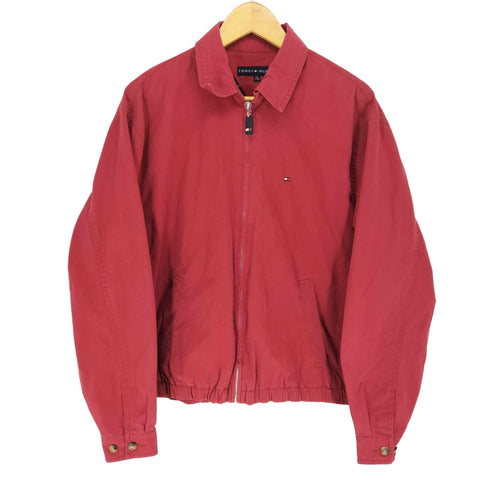 トミーヒルフィガー TOMMY HILFIGER 裏地チェックスイングトップジャケット メンズ JPN:S