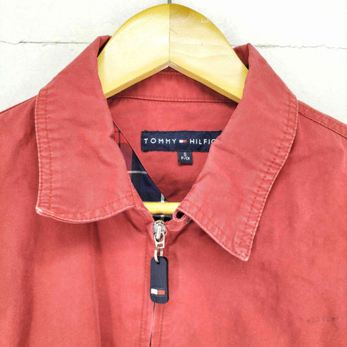 トミーヒルフィガー TOMMY HILFIGER 裏地チェックスイングトップジャケット メンズ JPN:S