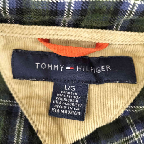 トミーヒルフィガー TOMMY HILFIGER ボタンダウンネルシャツ メンズ JPN:L