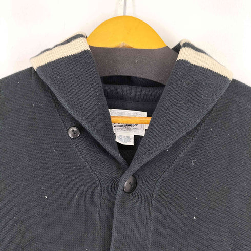 ラグビーラルフローレン Rugby Ralph Lauren ドクロ ショールカラーコットンカーディガン メンズ XS