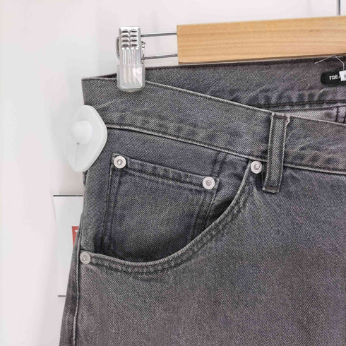 フリークスストア FREAKS STORE 5ポケット ブラック デニム テーパード パンツ メンズ JPN:M
