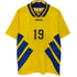 アディダス adidas 90s デサント製 #19 ゲームシャツ メンズ import:L
