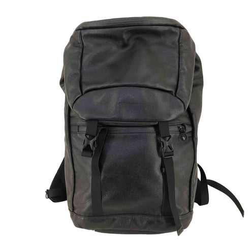 BROSKI and SUPPLY 止水ジップ 防水レザーバッグパック メンズ