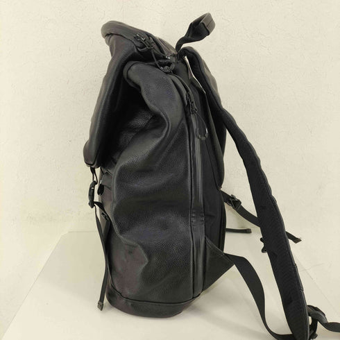 BROSKI and SUPPLY 止水ジップ 防水レザーバッグパック メンズ