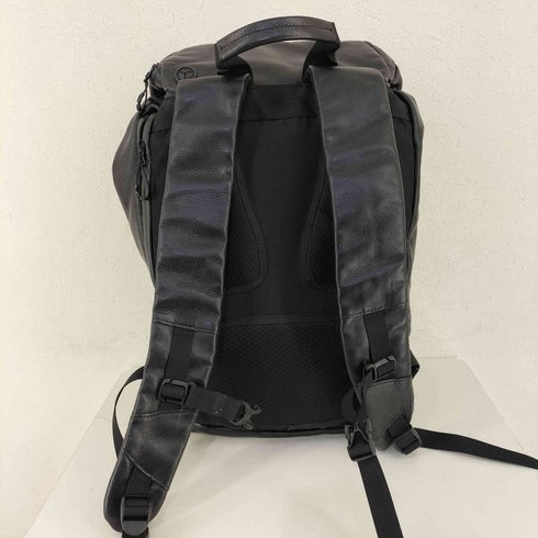 BROSKI and SUPPLY 止水ジップ 防水レザーバッグパック メンズ