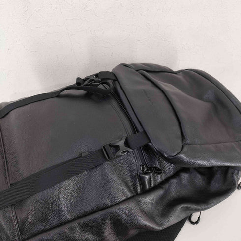 BROSKI and SUPPLY 止水ジップ 防水レザーバッグパック メンズ