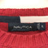 ノーティカ NAUTICA ロゴ刺繍 プルオーバー コットン ニット メンズ import:XL