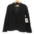 バーニーズニューヨーク BARNEYS NEWYORK イタリア製 1B レーヨン テーラード ジャケット レディース 36