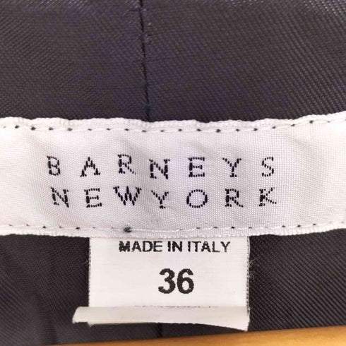 バーニーズニューヨーク BARNEYS NEWYORK イタリア製 1B レーヨン テーラード ジャケット レディース 36