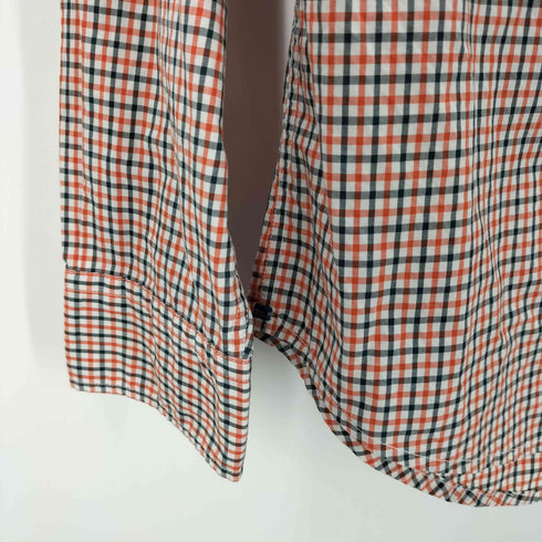 トミーヒルフィガー TOMMY HILFIGER 00S チェック柄 ボタンダウン 長袖シャツ メンズ JPN:M