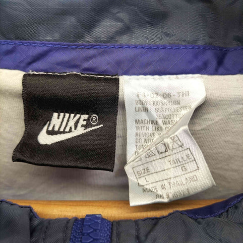 ナイキ NIKE 00S マルチカラーナイロントラックトップ メンズ import:L