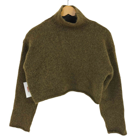 ザラ ZARA クロップド ハイネックニット レディース import:S