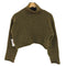 ザラ ZARA クロップド ハイネックニット レディース import:S