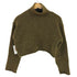 ザラ ZARA クロップド ハイネックニット レディース import:S